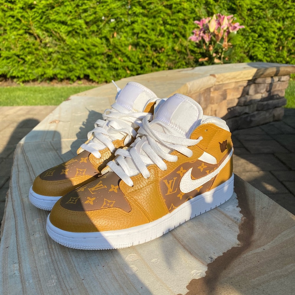 Custom Louis Vuitton Jordan Sneakers
